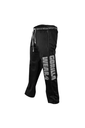 Gorilla Wear Logo Mesh Pants, Black