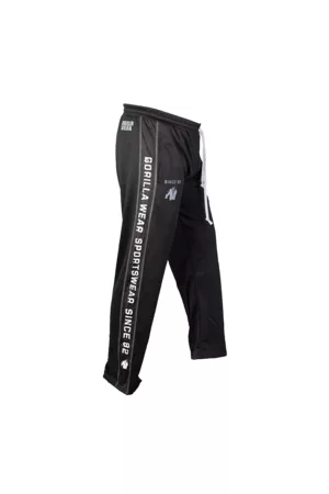 Gorilla Wear Functional Mesh Pants, Black/White