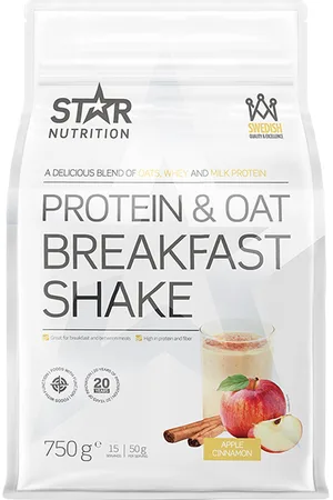 Star Nutrition Proteiini- ja kaura-aamiaisen korvaava pirtelö 750 g