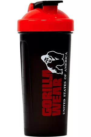 Gorilla Wear Shaker XXL Musta/Punainen 1000 ml