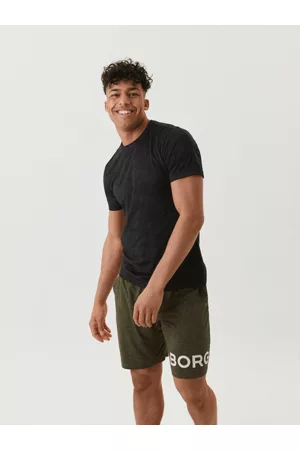 Björn Borg Borg Performance T-shirt, Black Beauty