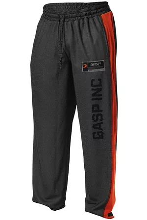 Gasp No 1 Mesh Pant, Black/Flame