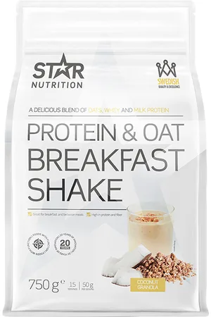 Star Nutrition Proteiini- ja kaura-aamiaisen korvaava pirtelö 750 g