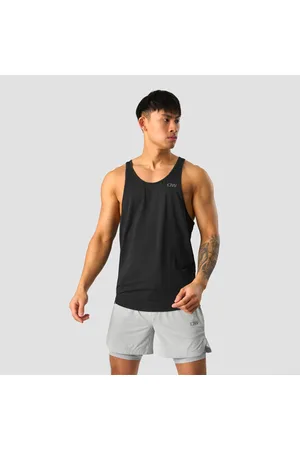 ICANIWILL Stride Stringer Top, Black