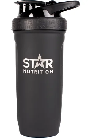 Star Nutrition Star Nutrition Stainless Steel Shaker Black 900ml
