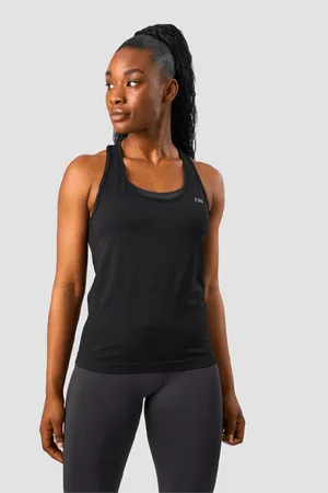 ICANIWILL Everyday Seamless Tank Top, Black