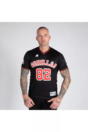 Gorilla Wear San Mateo T-Shirt, Black/Red