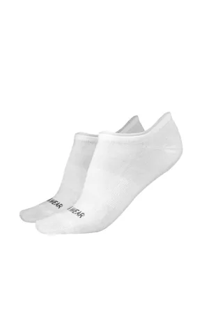 Gorilla Wear Ankle Socks 2-Pack, White
