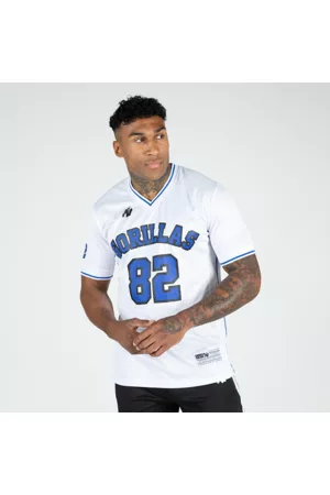 Gorilla Wear San Mateo T-Shirt, White/Blue