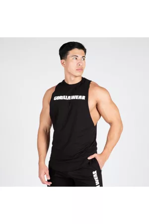 Gorilla Wear Milo Drop Armhole Tank Top, Black
