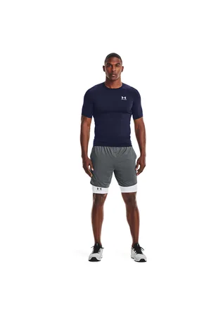Under Armour UA HG Armour Comp SS, Midnight Navy