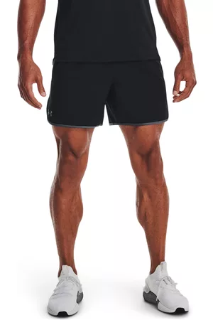 Under Armour UA HIIT Woven 6in Shorts, Black