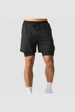 ICANIWILL Stride 2-in-1 Shorts, Black