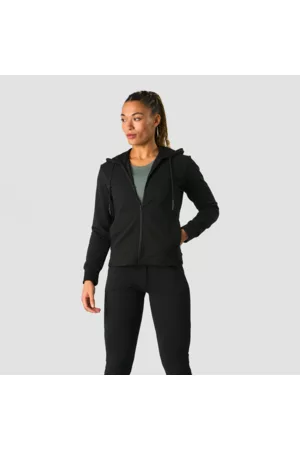 ICANIWILL Stride Zipper Hoodie, Black