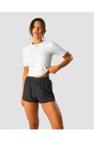 ICANIWILL Charge Cropped Mid Sleeve Wmn, White