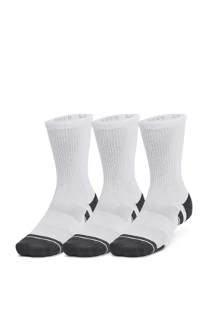 Under Armour UA Performance Tech 3pk Crew, White