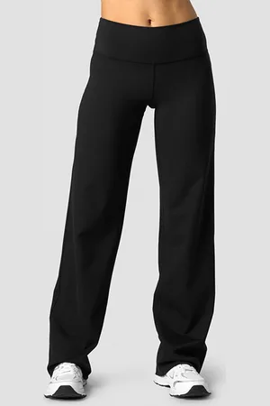 ICANIWILL Nimble Straight Leg Pants, Black