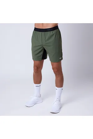 CLN Athletics PR Stretch Shorts, Moss Green