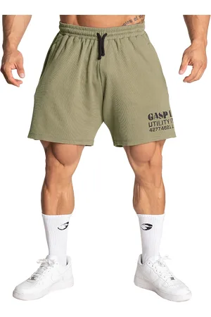 Gasp Thermal Shorts 6", Washed Green