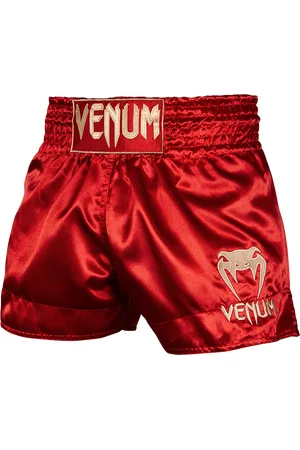 Venum "Classic- Muay Thai -Shortsit, Punainen/Kulta"