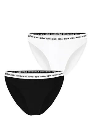 Björn Borg 2-Pack Core Logo HW Brief, Black/White
