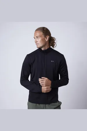 CLN Athletics Ray 1/2 Zip, Black