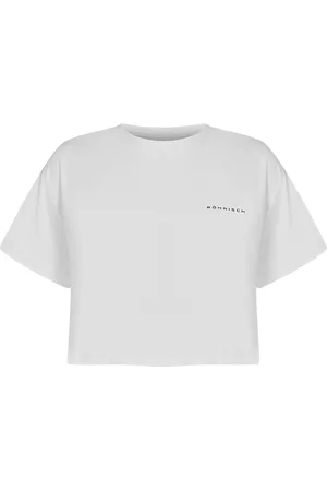 Röhnisch Loose Cropped Tee, White