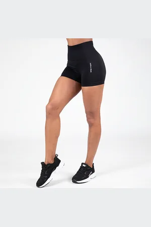 Gorilla Wear Quincy Seamless Shorts, Black