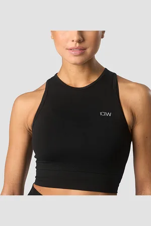 ICANIWILL Define Seamless Cropped Paita Musta