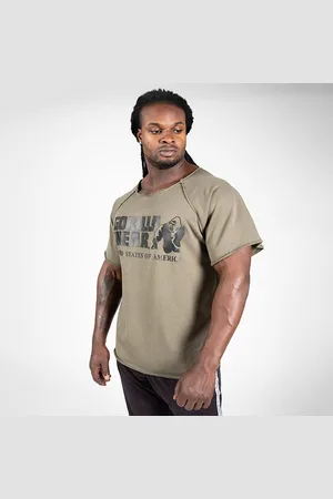 Gorilla Wear Classic Workout Top, Army Green