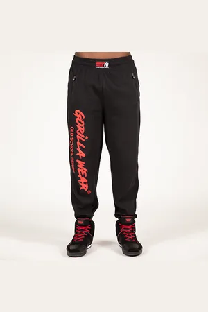 Gorilla Wear Augustine Old School Pants, Black/Red