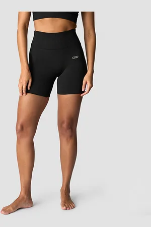ICANIWILL Soft Seamless Shorts Musta