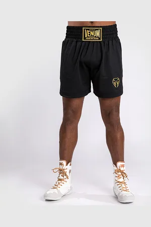 Venum Classic- Nyrkkeilyshortsit Musta/Kulta