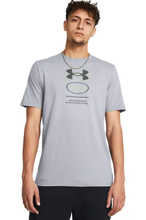 Under Armour Branded GEL Stack T-paita Harmaa