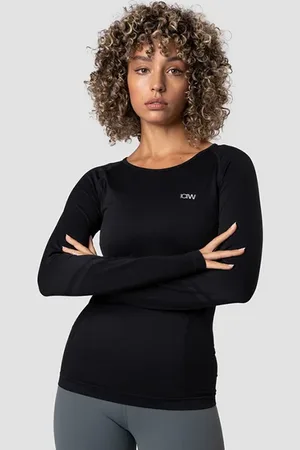 ICANIWILL Everyday Seamless LS, Black