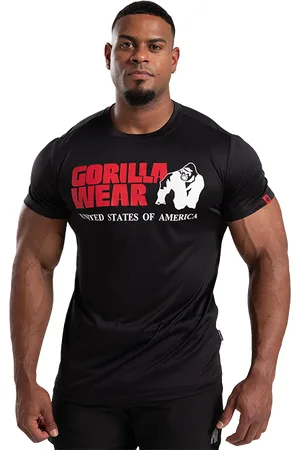 Gorilla Wear Classic Training T-Shirt, Black