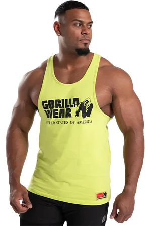 Gorilla Wear Classic Tank Top, Wild Lime