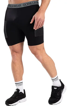 Gorilla Wear Norton Seamless Short Tights, Black