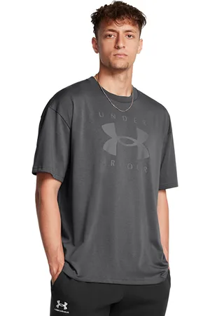 Under Armour Branded T-paita Harmaa
