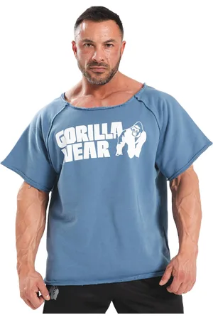 Gorilla Wear Classic Workout Top, Coronet Blue