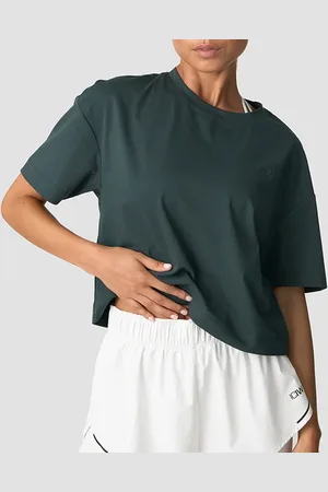 ICANIWILL Everyday Cropped T-paita Vihreä