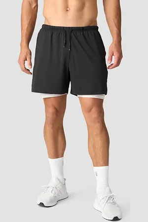 ICANIWILL Stride 2-in-1 Shorts, Graphite