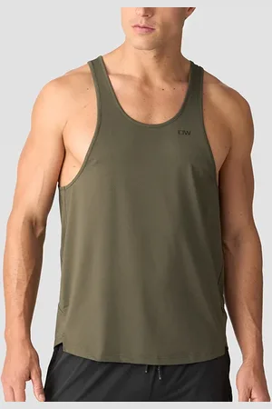 ICANIWILL Stride Stringer Top, Army