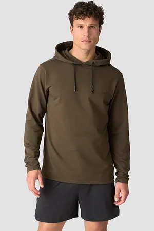 ICANIWILL Stride Hoodie, Smokey Brown
