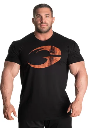 Gasp Cadet Tee, Black/Flame