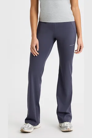 Röhnisch Flattering High Waist Pants, Dark Grey Plum