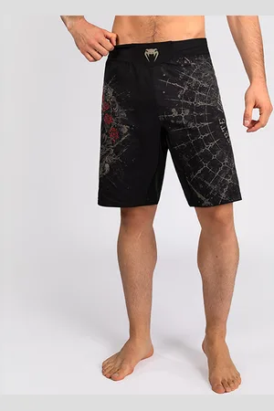 Venum Santa Muerte 5.0 Fight Shorts Musta Kulta