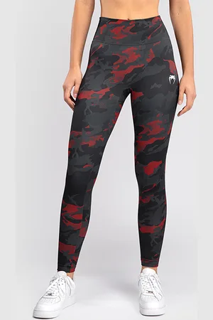 Venum X SOPHIA ROSE Leggings, Midnight Grey/Cherry Red