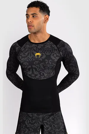 Venum X Ilia Topuria Unmatched Pitkähiha Rashguard Musta Kulta