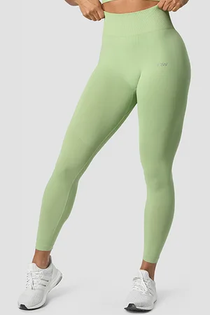 ICANIWILL Define Seamless Tights, Summer Green